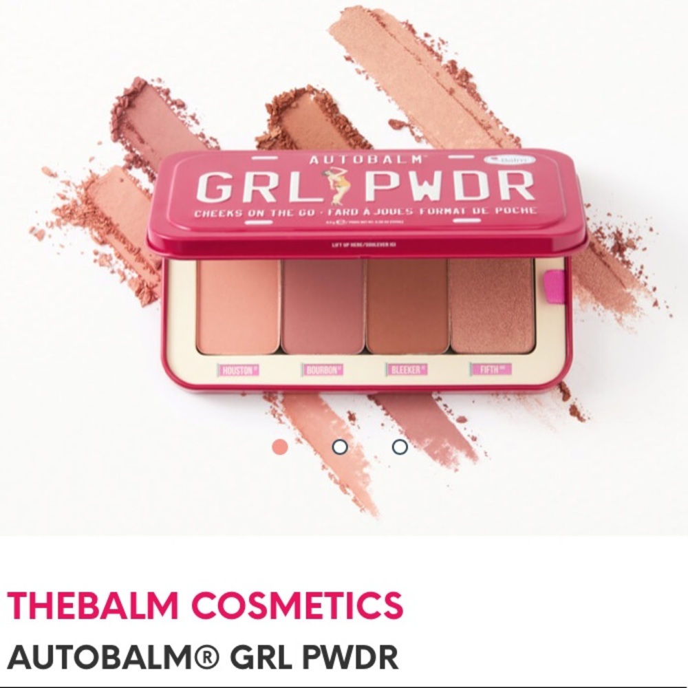 THEBALM COSMETICS AUTOBALM® GRL PWDR What’s better than one gorgeous blush? NWOB - Picture 8 of 15